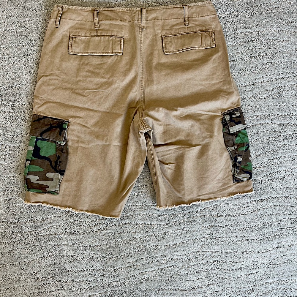 Ralph Lauren Denim & Supply khaki and camo shorts
